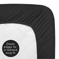 thumbnail image 4 of Sweet Jojo Designs Boho Floral Wildflower Black and Orange Girl King Size Sheet Set 4 Piece, 4 of 4