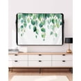 thumbnail image 3 of Outdoor TV Cover 40 to 43 Inch Weatherproof, Green Eucalyptus Leaves Waterproof TV Screen Protector for Outside Decor with Zipper and Pocket 40"L x 25"H , Watercolor Botanical Tree Branch, 3 of 7