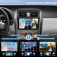 thumbnail image 4 of Estéreo de coche Leadfan 4G 64G con Carplay Android Auto para Toyota Corolla 2009-2013, 4 of 9