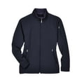 thumbnail image 4 of Ladies' Three-Layer Fleece Bonded Performance Soft Shell Jacket - MIDNIGHT NAVY - S, 4 of 5
