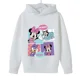 thumbnail image 4 of Sudadera con capucha de Minnie para niños, ropa para niños, niñas, patrón de Mickey Mouse y el pato Donald, ropa de moda para exteriores, 4 of 5