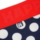 thumbnail image 5 of Happy Socks Bóxers para hombre, paquete de 3 - Trunks, algodón elástico, lisos/estampados Navy Big Dot S (Small), 5 of 7