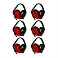 thumbnail image 1 of PEACNNG 2 Pcs Protection Auditive pour Tireurs Construction en Plastique Résistant aux Chocs Cache-Oreilles Grandes Ouvertures de Coussinets Écouteurs Antibruit, 1 of 3