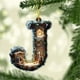 thumbnail image 4 of Decoración del hogar, 26 letras, decoración para árbol de Navidad, colgante, adornos para árbol de Navidad, adornos navideños personalizados de bricolaje, decoración navideña, decoración colgante para, 4 of 7