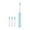Blue, variant on Wovilon Toothbrush With 4 Brush Heads,Three Cosmetic Dentistry Modes, IPX7 Water Resistants Newly Upgraded Toothbrush With Long Life And Fast Charging