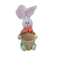 thumbnail image 2 of mtvxesu Adult Easter Basket, Easter Bunny Basket, Colorful Art Basket For Kids, Funny Kindergarten Basket, Small Easter Basket For Egg Hunt Easter Decoration, 2 of 5