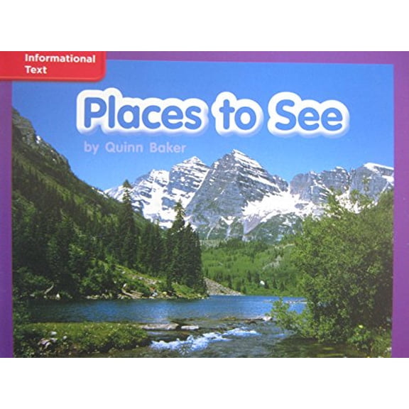 Pre-Owned Reading Wonders Leveled Reader Places to See: Ell Unit 8 Week 2 Grade K (Spiral-bound) 0021193401 9780021193400