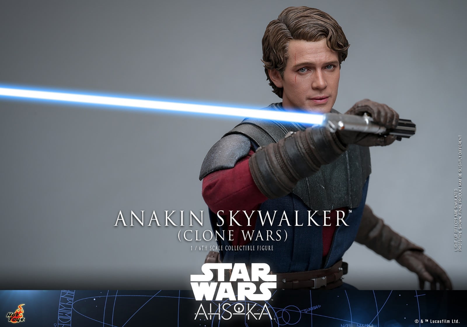 Hot Toys Sideshow Anakin Skywalker Star Wars Ahsoka 1:6 Scale 913285 In Stock