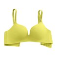 thumbnail image 5 of Byworldtasic Women Seamless Push‑Up Bra Wireless Texture Comfort Bra Adjustable Straps Back Closure Everyday Bralette, 5 of 5