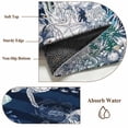 thumbnail image 6 of Navy Blue Turtle Coastal Area Rugs 5'x8', Small Throw Rugs for Classroom Bedroom, Nautical Summer Beach Coral Jellyfish Indoor Outdoor Rug Non-Slip Low Pile Carpet Runner Reversible Floor Mats, 6 of 8