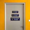 thumbnail image 5 of Standard Plus Please Return Keys Here Wall or Door Sign | Public Spaces Signage - Small, 5 of 9