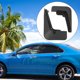 thumbnail image 2 of Coche Guardabarros Kit Salpicaduras Guardia Delantero Trasero Guardabarros Protector Negro, 2 of 6