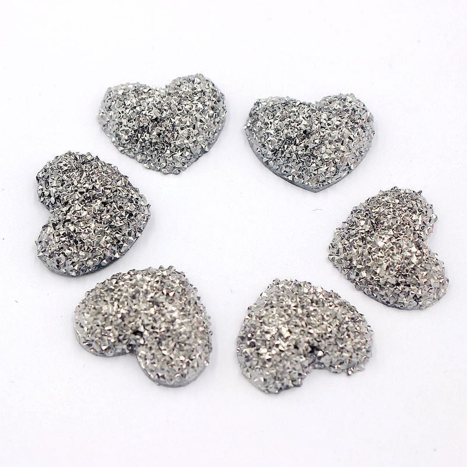 Love Resin Rhinestone Manicure Decoration Flat Back Imitation Natural Nail Art Nail Rhinestones 200pcs