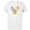 White, variant on Star Wars The Mandalorian The Child Rainbow Hearts - Short Sleeve Cotton T-Shirt for Adults - Customized-Black
