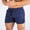 Navy, variant on Men Quick-Drying Sports Beach Board Shorts Multicolor Solid Brace Pants, XXL, Black