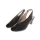 thumbnail image 2 of Zapatilla Kate color negro grabado con tacón cuadrado 24.0 Dorothy Gaynor Zapatilla Kate color negro grabado con tacón cuadrado 24.0, 2 of 6