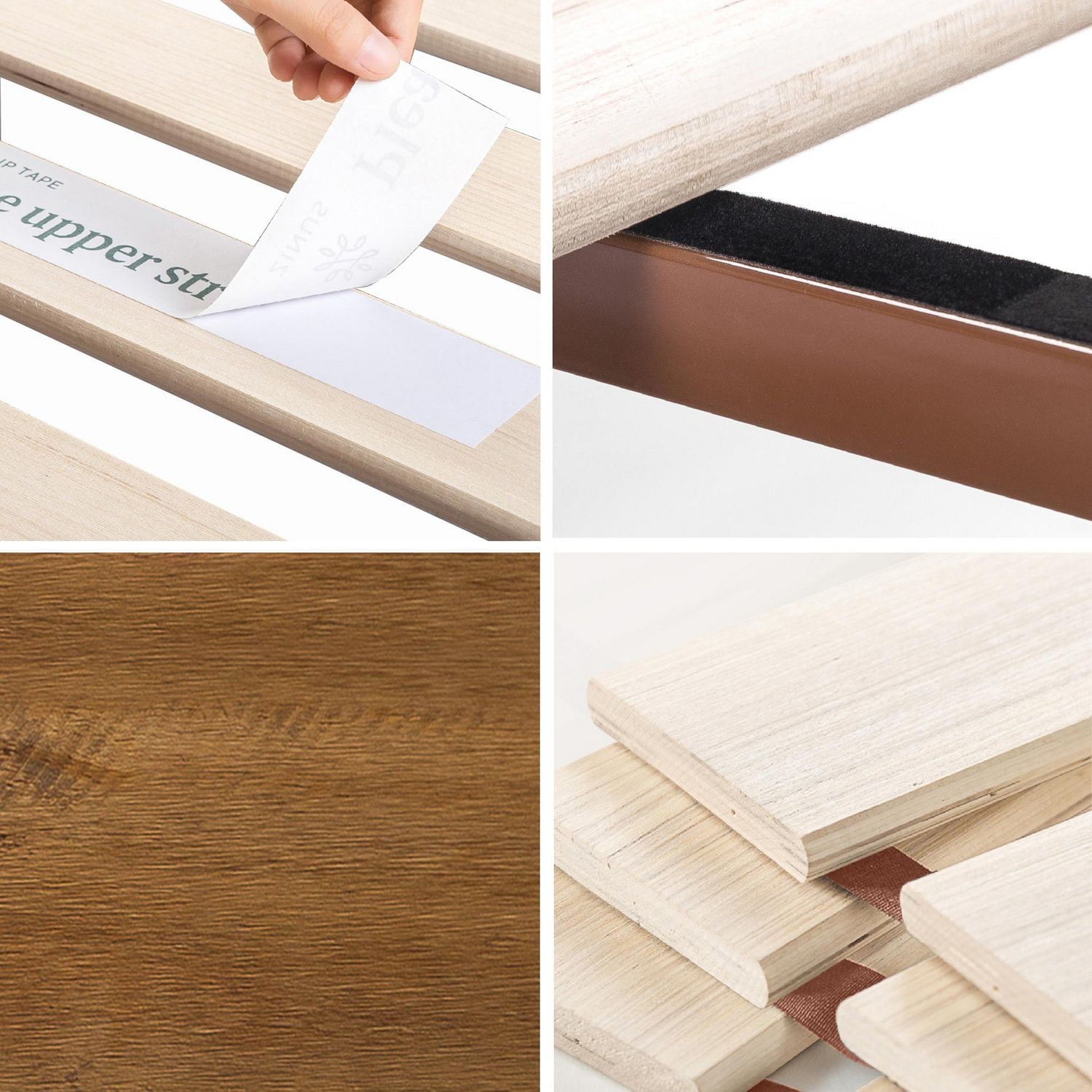 Zinus Alexis 12 inch Deluxe Wood Platform Bed Frame