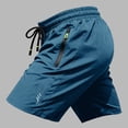 thumbnail image 5 of LWavelet Workout Shorts Men Relaxed Fit Drawstring Running Shorts Breathable Quick Dry Beach Gym Shorts with Pockets, 5 of 7