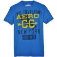 thumbnail image 1 of Aeropostale - Camiseta gráfica para hombre, color azul, talla mediana Aeropostale  Camiseta gráfica, 1 of 1