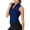 Navy, variant on Comdrip Zip Up Workout Top, Women Sleeveless Athletic Tank Top Shirts Full Zip Up Tshirt for Yoga Running Fitness Womens Tank Tops Navy L