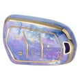 thumbnail image 1 of Unique Bargains Housse de Porte-Clés pour Cadillac Escalade ATS 5 Boutons TPU Violet Télécommande Sans Clé Étui de Protection, 1 of 7