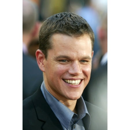 Matt Damon At The Premiere Of The Bourne Supremacy July 15 2004 In Hollywood