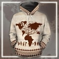 thumbnail image 4 of Sudadera con capucha estilo Harajuku con estampado 3D del continente africano, ropa de calle informal de manga larga para hombre, abrigo de África de gran tamaño 2024, 4 of 5