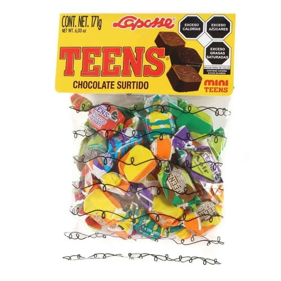 Chocolate Laposse Teens surtido 171 g