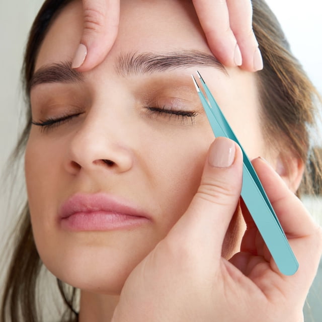 Ganfancp Pinzas de Cejas de Acero Inoxidable Depiladoras para Mujeres Multiusos Ofertas de La Semana 1* Filo de Cuchillo, 1* Filo Afilado, 1* Filo Plano, 1* Filo Biselado.