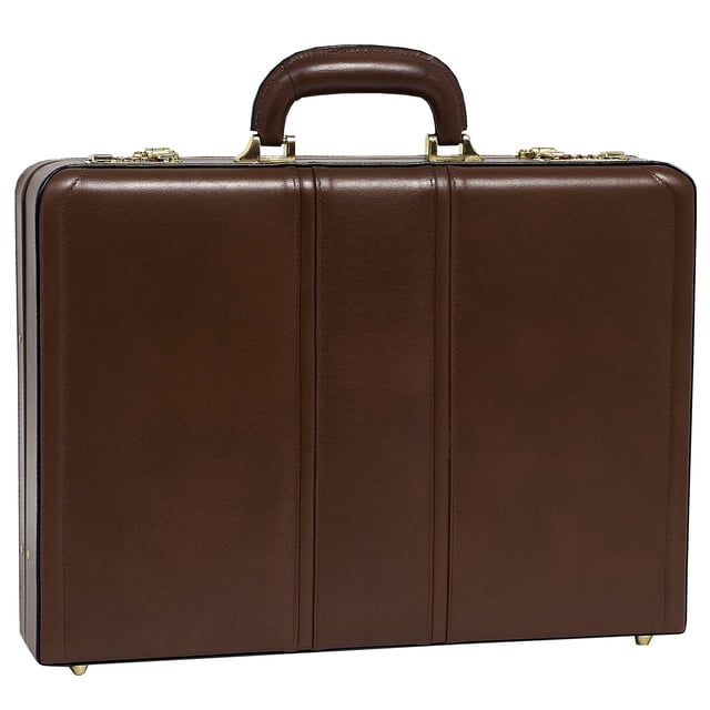 Maletín Attaché McKlein DALEY Leather 3.5 Marrón