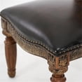 thumbnail image 6 of Pemberly Row Modern Wood Dining Side Chair - Set of 2 - Chestnut, 6 of 7