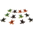 thumbnail image 1 of 2x12 piezas de plástico animal tortuga modelos juguetes educativos para fiestas bolsas de relleno Hugo Juguete de animales para niños, 1 of 8