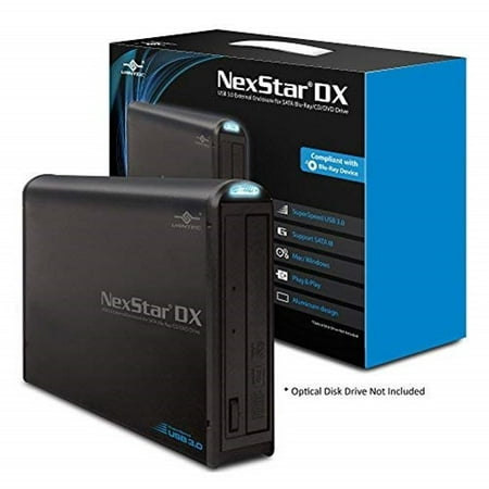 Vantec NexStar DX USB 3.0 External Enclosure for SATA Blu-Ray/CD/DVD (Best Sata Blu Ray Drive)