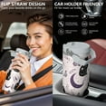 thumbnail image 6 of 1pc Gothic cat 30oz Tumbler with Straw & Handle - Insulated Stainless Steel Cup | Holiday Gift for Man Women (Christmas, Valentine's, Birthday), 6 of 7
