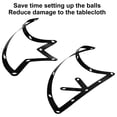 thumbnail image 3 of Uxcell 6 Pcs Magic Rack, 8, 9, and 10 Ball Combo Pack Magic Ball Rack Sheet Pool Rack Table Ball Holder, 3 of 7