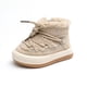 thumbnail image 1 of Zapatos de invierno para niñas pequeñas, botas altas para la nieve para niños y niñas, zapatos cálidos de algodón estilo coreano con forro polar, 1 of 5