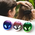 thumbnail image 5 of Happydeer Straightening Comb Creative Portable Wear-resistant Novelty Adorable Anti-knot Plastic Gradient Color Egg Straight Hair Comb for Kid, 5 of 12