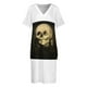 thumbnail image 4 of Todo es Vanity t-shirtall es Vanity - Aléjate de la computadora y mira de nuevo Vestido suelto con bolsillos ropa de playa vestidos de baile, 4 of 7