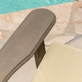 thumbnail image 2 of GDF Studio Cartagena Outdoor Acacia Wood Folding Adirondack Chairs with Cushions, Set of 4, Gray and Khaki, 2 of 11