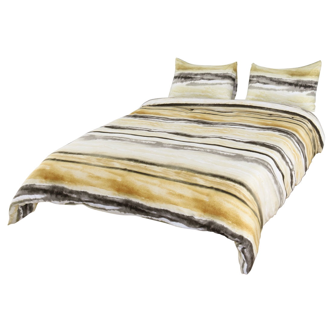 3 Piece Floral Bedding Set Duvet Cover And 2 Pillow Shams Soft