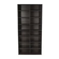 thumbnail image 6 of Atlantic Oskar 54" Adjustable Double Media & Bookcase Shelving Unit in Espresso, 6 of 6