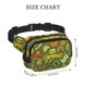 thumbnail image 4 of Fotbe Camping 1 Cangurera Cuadrada con Estampado de Doble Capa, Bolsa de Cintura Ajustable Mini para Hombres y Mujeres, 4 of 9
