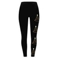 thumbnail image 4 of BLVB Christmas Leggings for Women Women's Christmas Leggings Graphic Printed Skinny Tights Yoga Pants Trousers, 4 of 4
