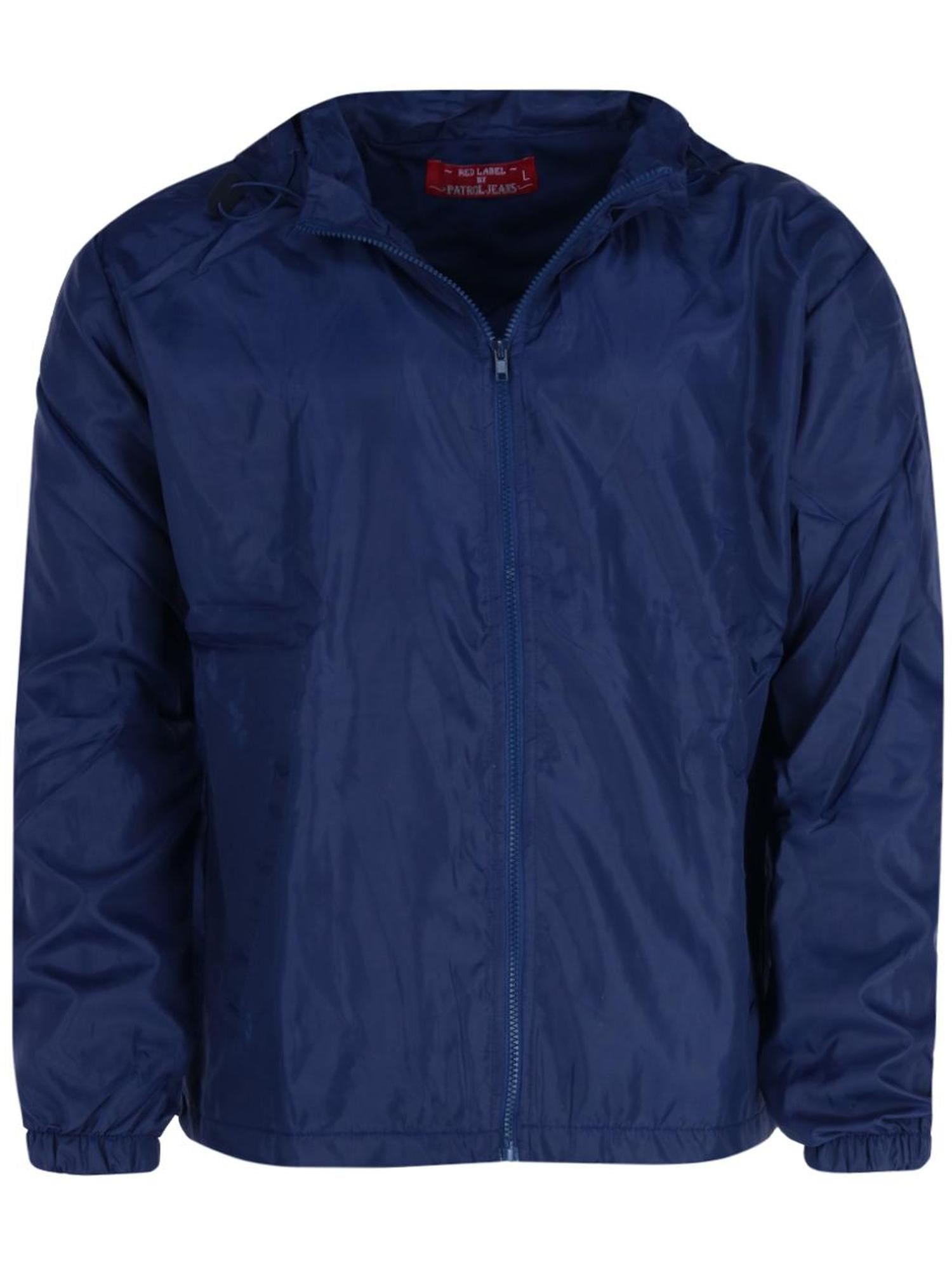 Dickies Men's 76242 Snap Front Windbreaker Water Resistant Jacket