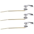 thumbnail image 2 of 3pcs Toilet Flush Handle Toilet Lever Replacement Toilet Tank Repair Part, 2 of 9