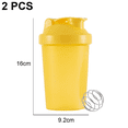 thumbnail image 2 of Botella coctelera clásica con tapa de bucle, taza coctelera de proteínas con bola agitadora, botella de agua multifunción, 2 of 6