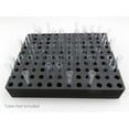 thumbnail image 3 of Polar Whale Test Tube Radioimmunoassay Rack Black Foam Storage Rack Organizer Stand Transport Holds 120 Tubes Each Fits up to 16mm Diameter Tubes, 3 of 7
