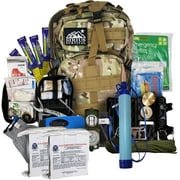 Vital 72 Hour Emergency Survival Kit for Family - Be Prepared for Hurricanes, Floods, Tornadoes or Other Disasters - 72 Hours of Food & Water for 2 Per Bag