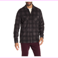 thumbnail image 1 of Weatherproof Plaid Long Sleeve Shirt Jacket Forged Iron Size XL, 1 of 2
