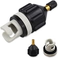 thumbnail image 1 of Inflatable Boat SUP Pump Adaptor Air Pump Converter, Multifunction Valve Adaptor, Air Valve Adapter Pumping Connector for Inflatable Rowing Boat, Stand Up Paddle Board, Inflatable Bed, Etc, 1 of 7
